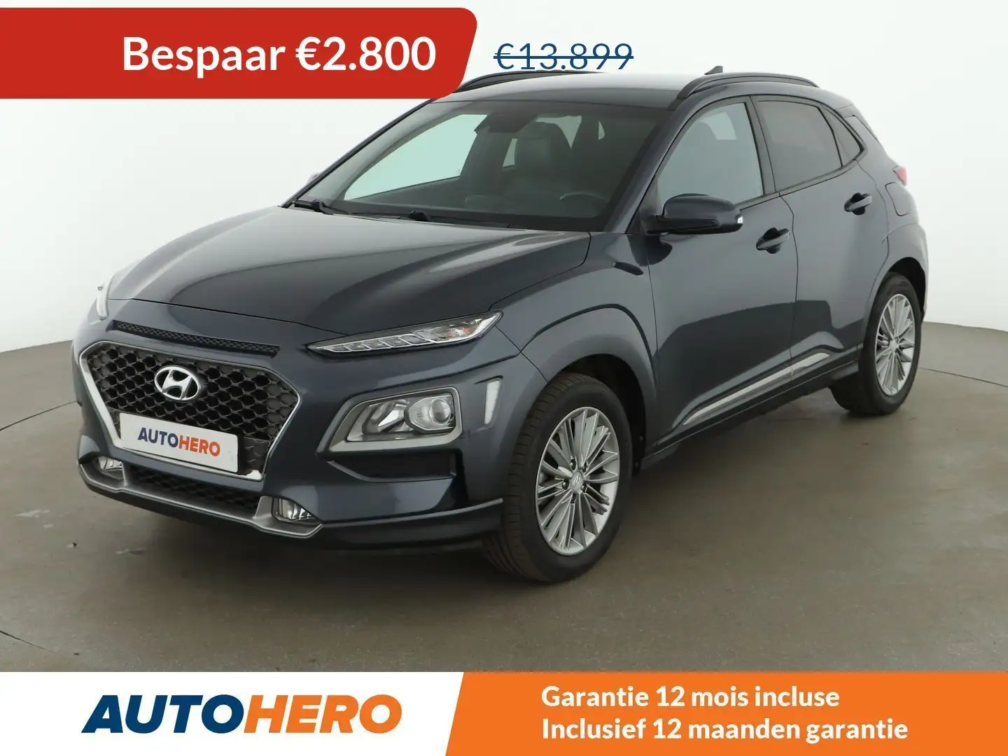 Hyundai KONA 1.6 CRDi Trend 2WD Grijs - 1
