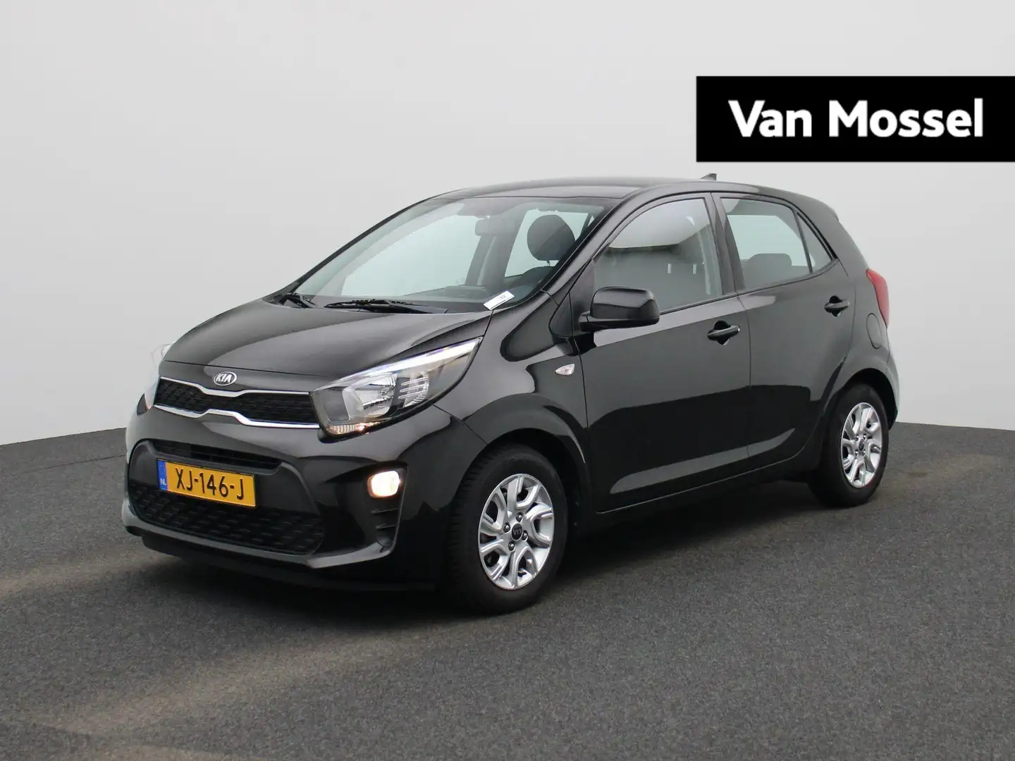 Kia Picanto 1.0 CVVT ComfortPlusLine Navigator | Airco | Achte Zwart - 1