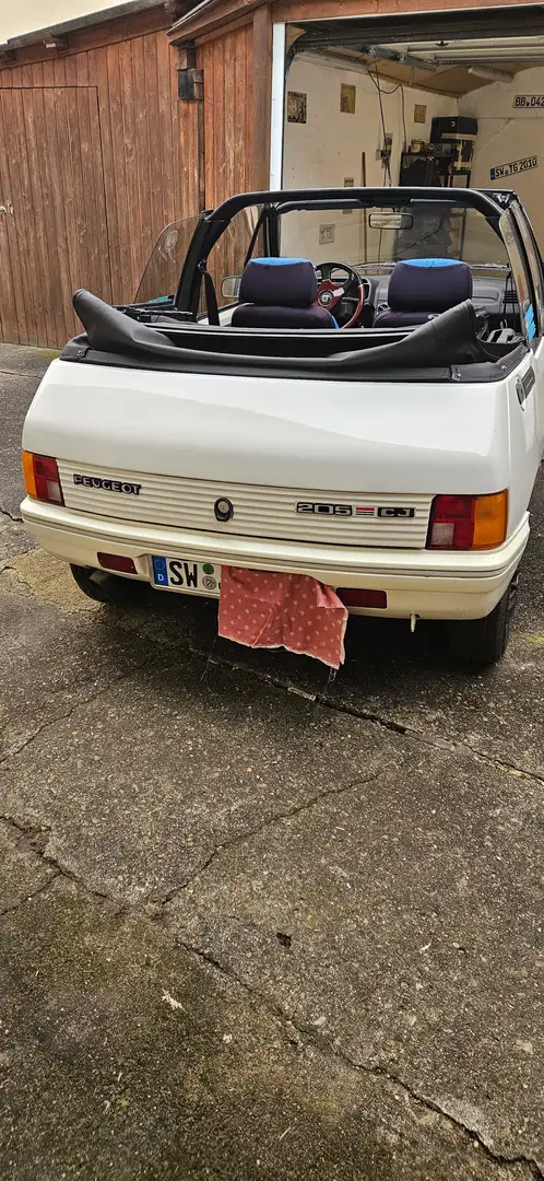 Peugeot 205 205 CJ Blanc - 1