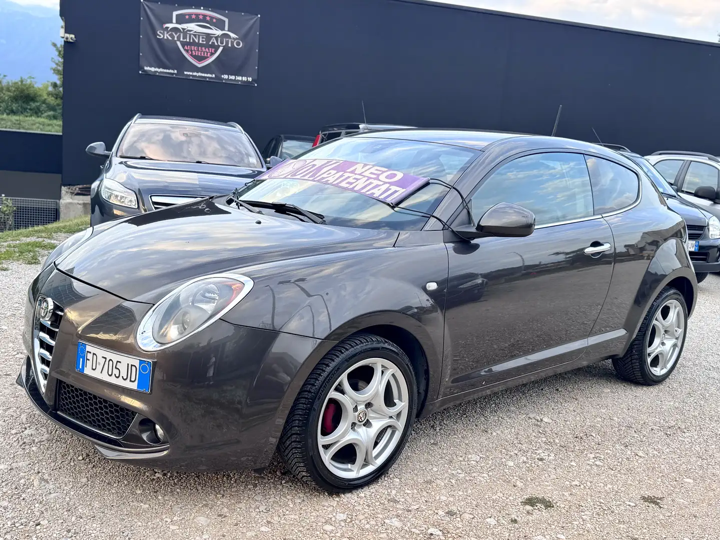 Alfa Romeo MiTo 1.4 Benzina 78cv - Sport Pack Euro 6b Neopatentati Gris - 1