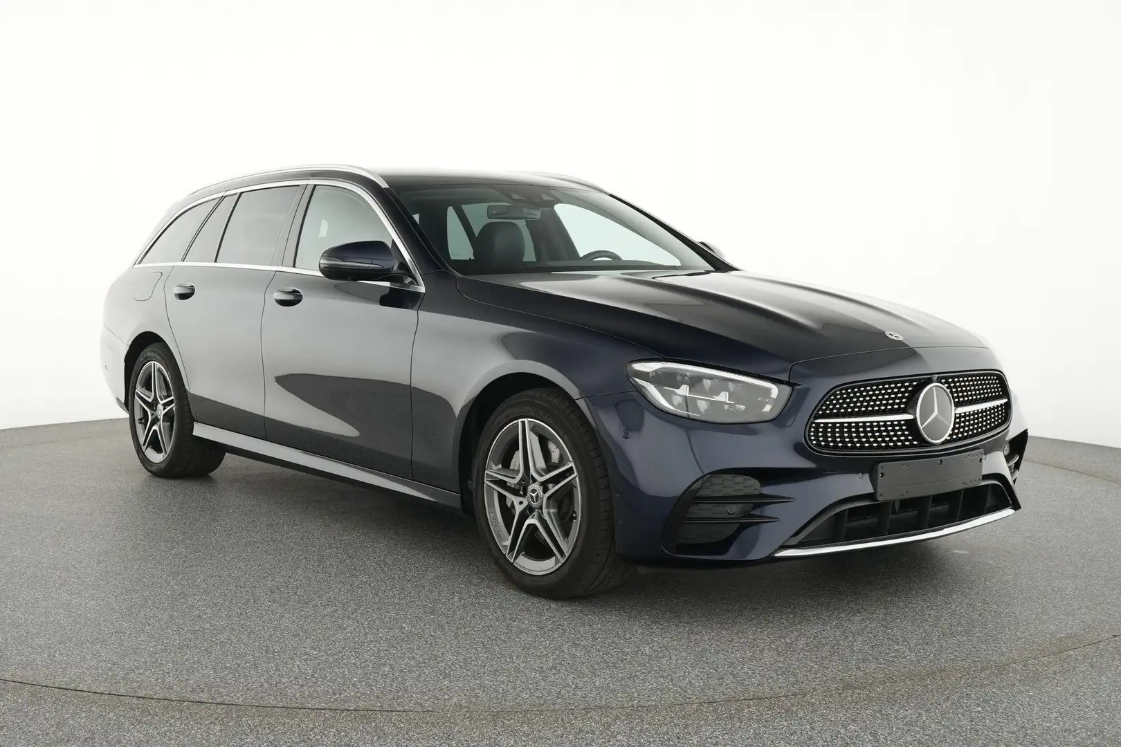 Mercedes-Benz E 300 de AMG Line Estate + LEDER + CARPLAY + SURROUND VI Bleu - 2