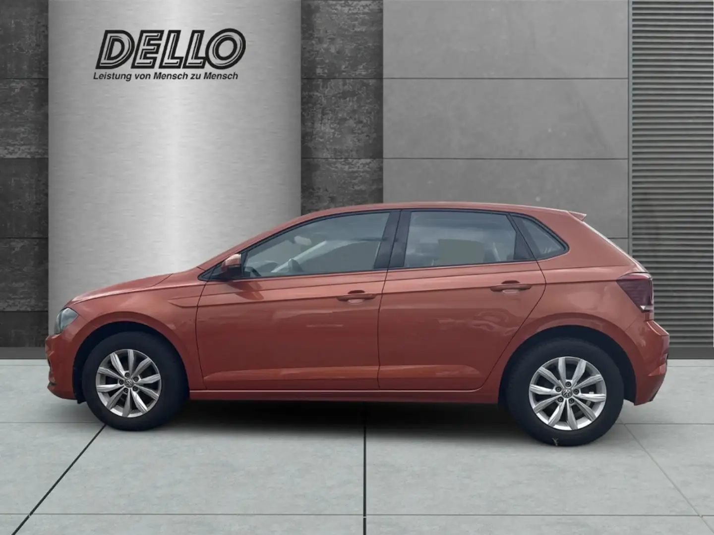 Volkswagen Polo Highline 1.0 TSI Klima PDC Sitzhzg. MFL Orange - 2