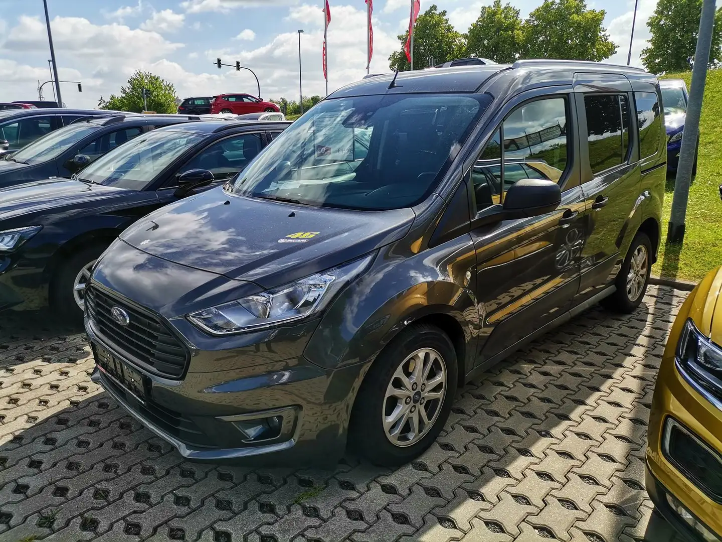 Ford Tourneo Connect 1.5 EcoBlue TDCi Trend AHK|Klima|SHZ Grau - 2