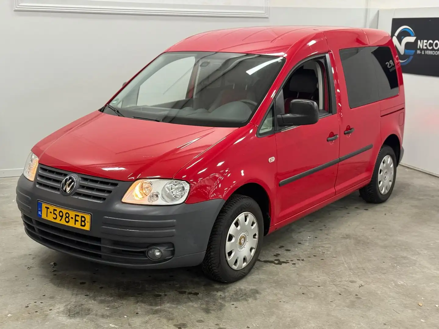 Volkswagen Caddy 1.4 Comfortline 5p / NIEUWE APK / RIJDT SCHAKELT G Rouge - 2