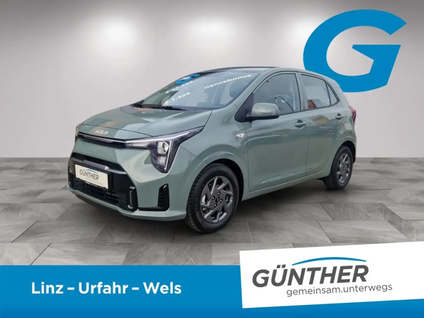 Kia Picanto SILBER 1,0 GDI MT5 67 MY26 Grün - 1