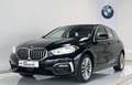BMW 118 i *Luxury Line* LED Head-Up VOLLLEDER Zwart - thumbnail 1