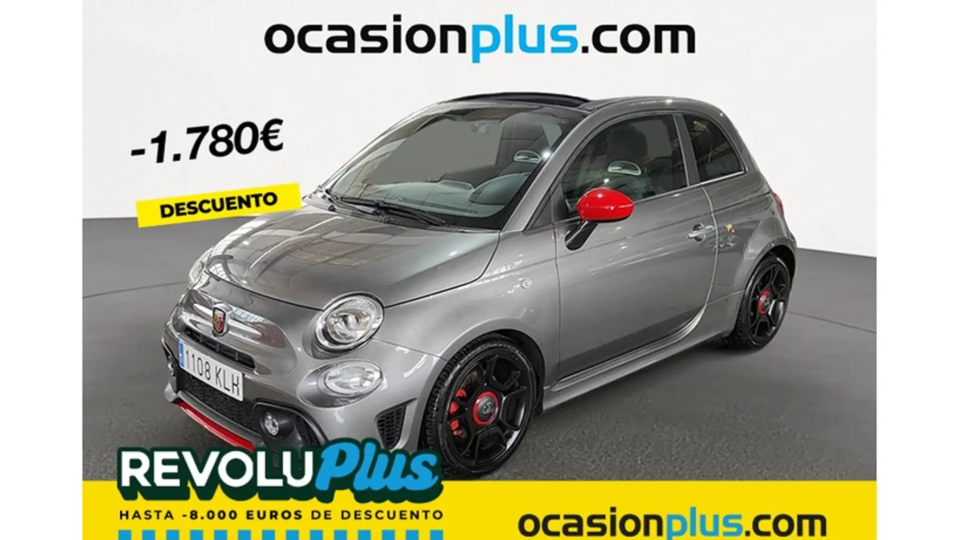 Abarth 595 1.4T JET TURISMO 160 Gris - 1