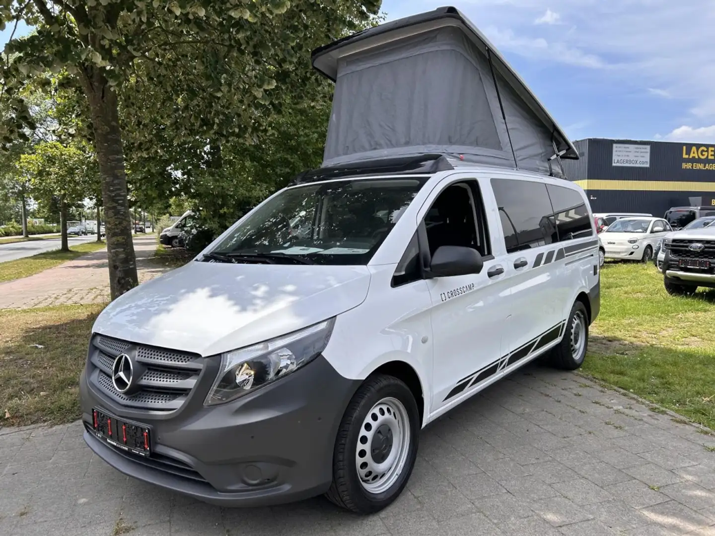 Mercedes-Benz V 250 CDI Crosscamp auf Vito Basis V2 *7-Sitzer* Bílá - 2