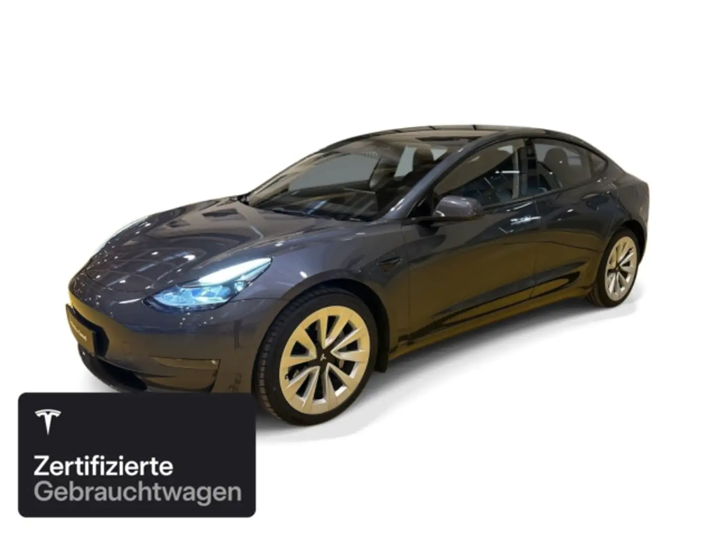Tesla Model 3 Long Range AWD Silber - 1