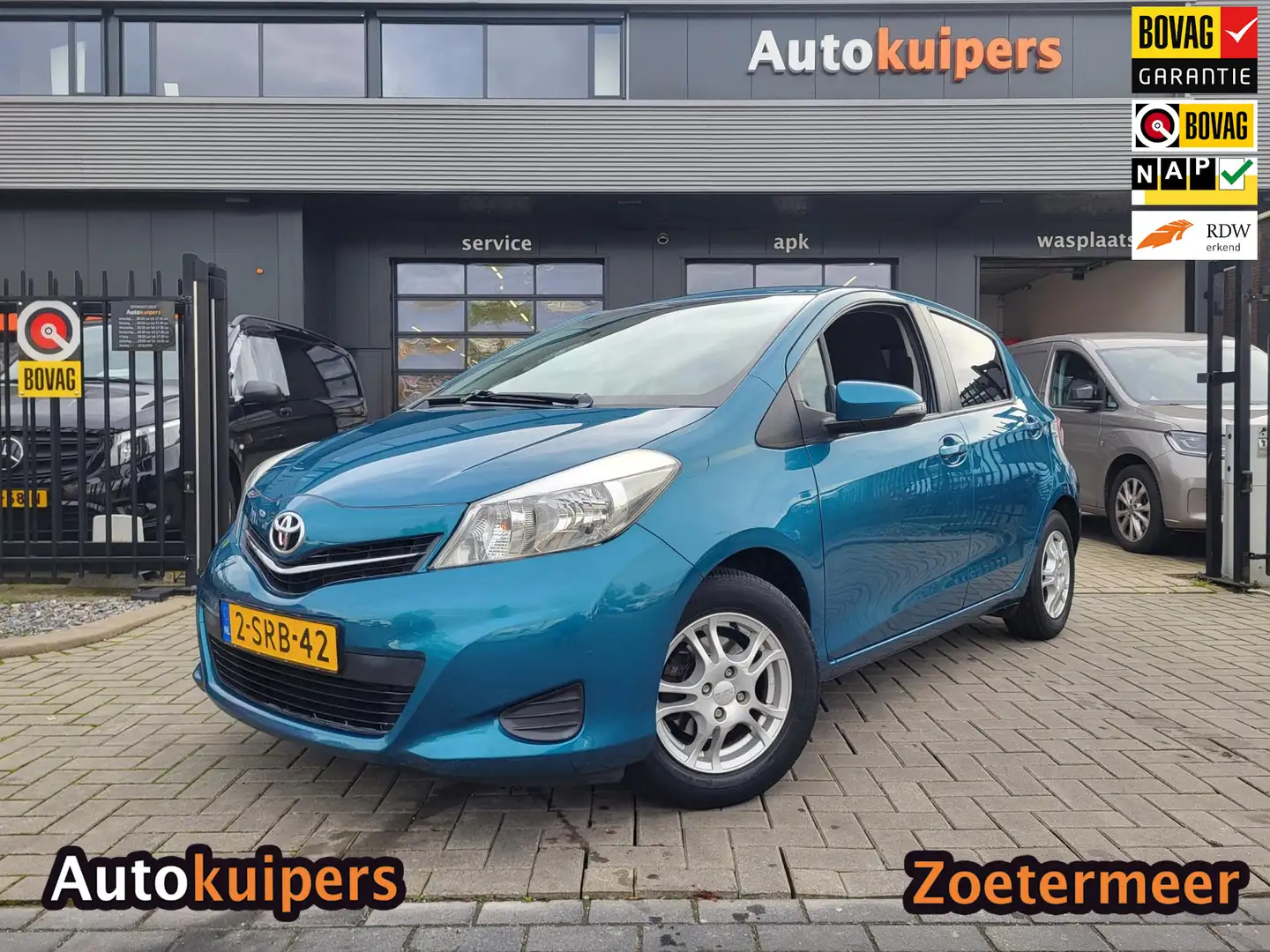 Toyota Yaris 1.0 VVT-i Aspiration | DEALER ONDERHOUDEN | Met o. Blauw - 1
