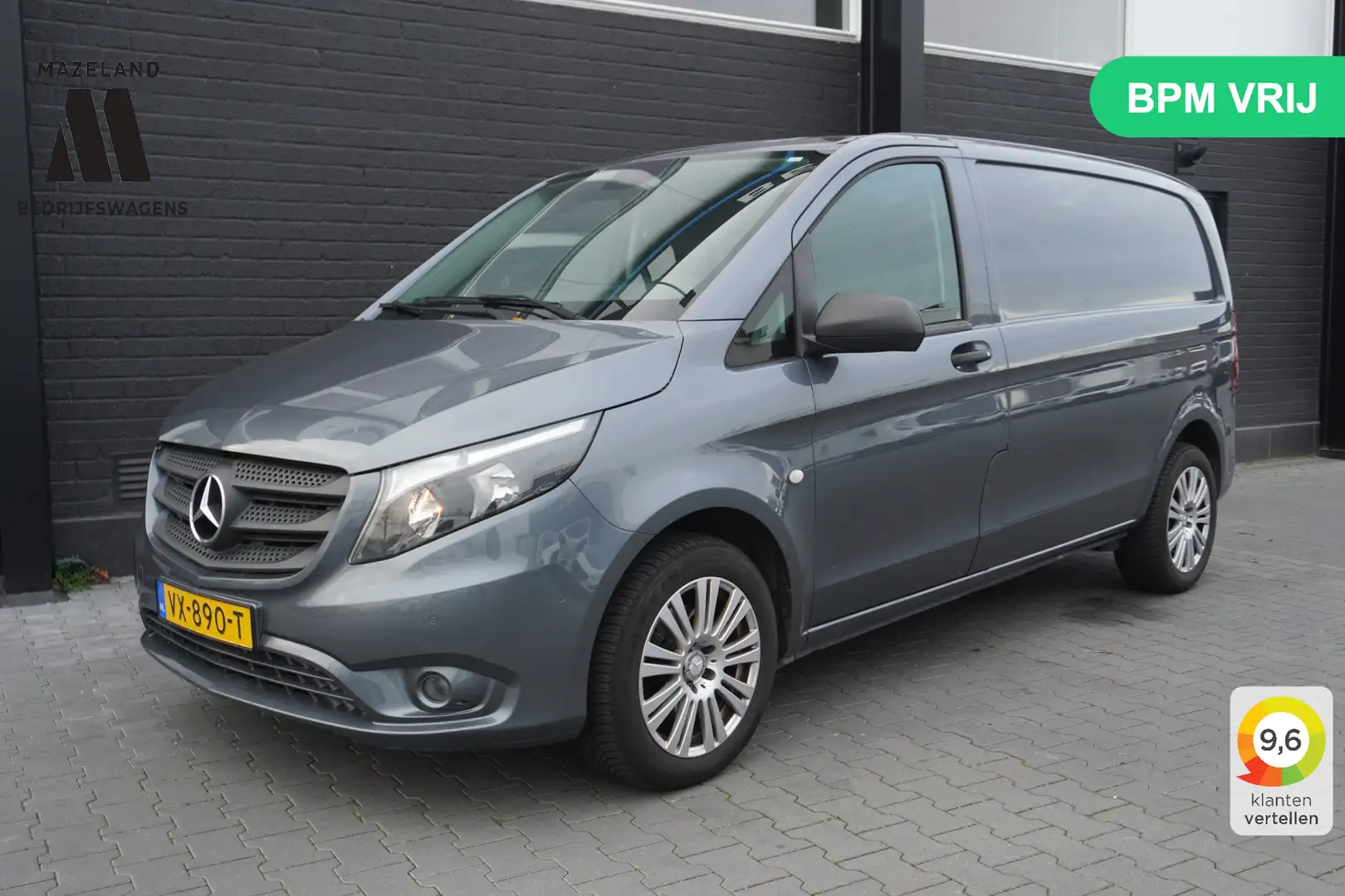 Mercedes-Benz Vito 114 CDI Automaat EURO 6 - Airco - Navi - Cruise - Szary - 1