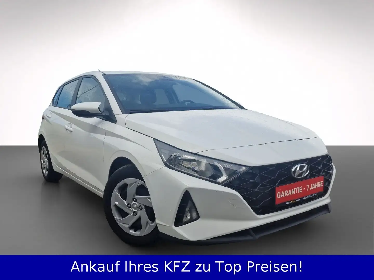 Hyundai i20 Sitz&Lenkradheizung+PDC+Navi+Klima+Tempomat Weiß - 2