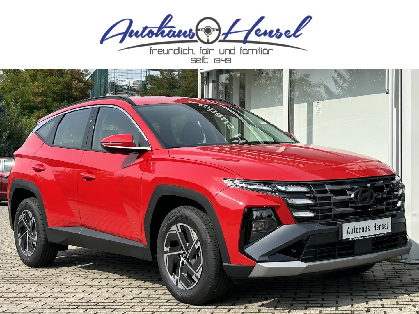 Hyundai TUCSON 1.6 T-GDi Select Design-Paket Navi Bluelink Kamera Rouge - 1