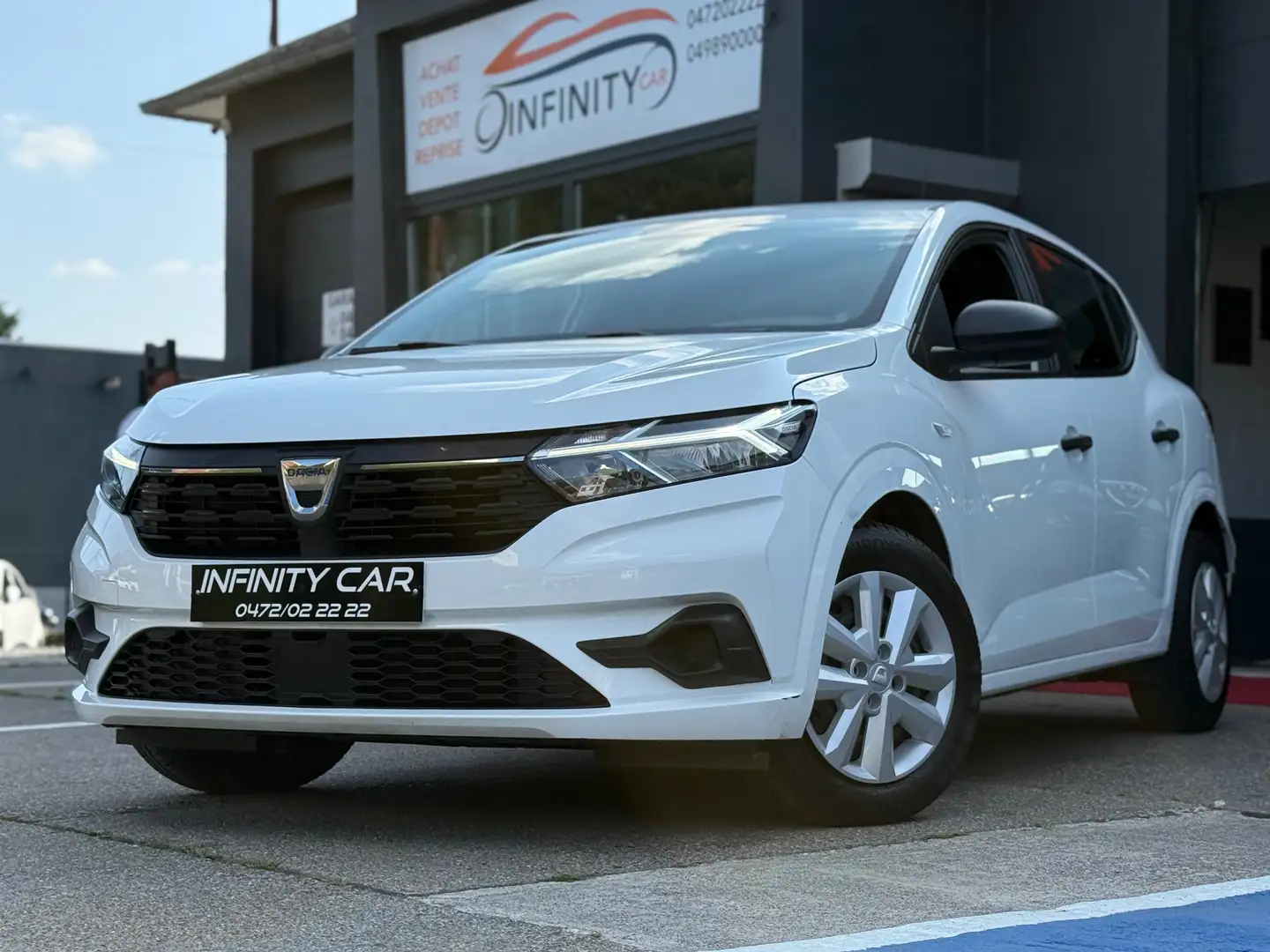 Dacia Sandero 1.0i SCe Comfort Blanc - 2