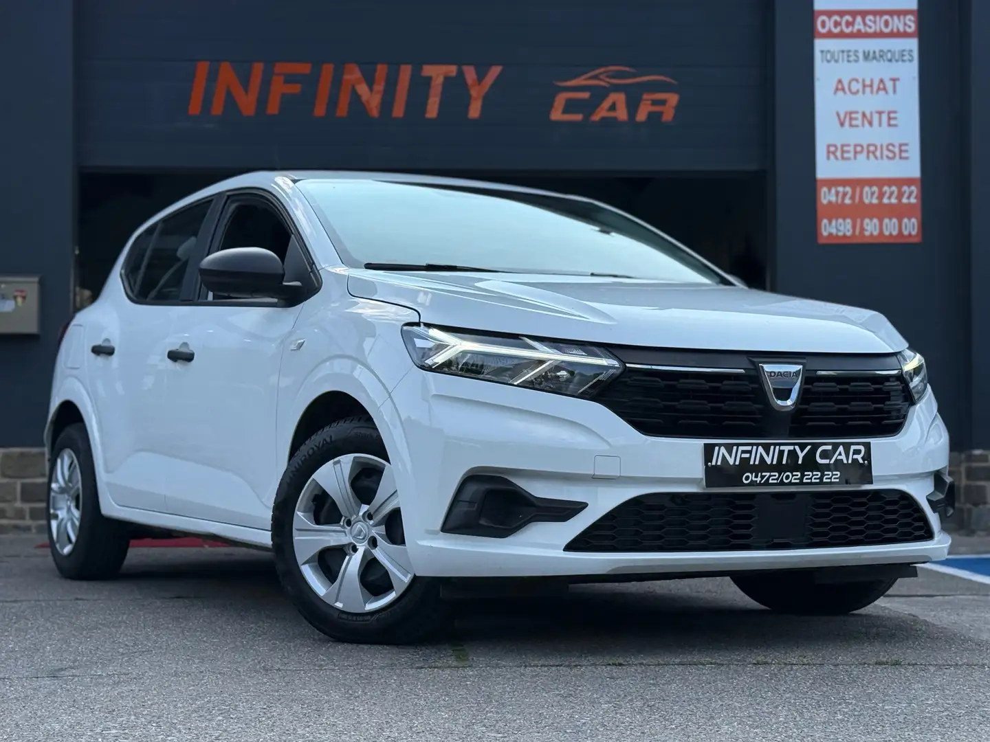 Dacia Sandero 1.0i SCe Comfort Blanc - 1