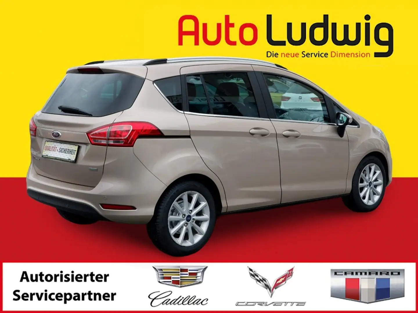 Ford B-Max B-MAX Titanium 1,0 EcoBoost Start/Stop*PDC*SHZ*... Beige - 2