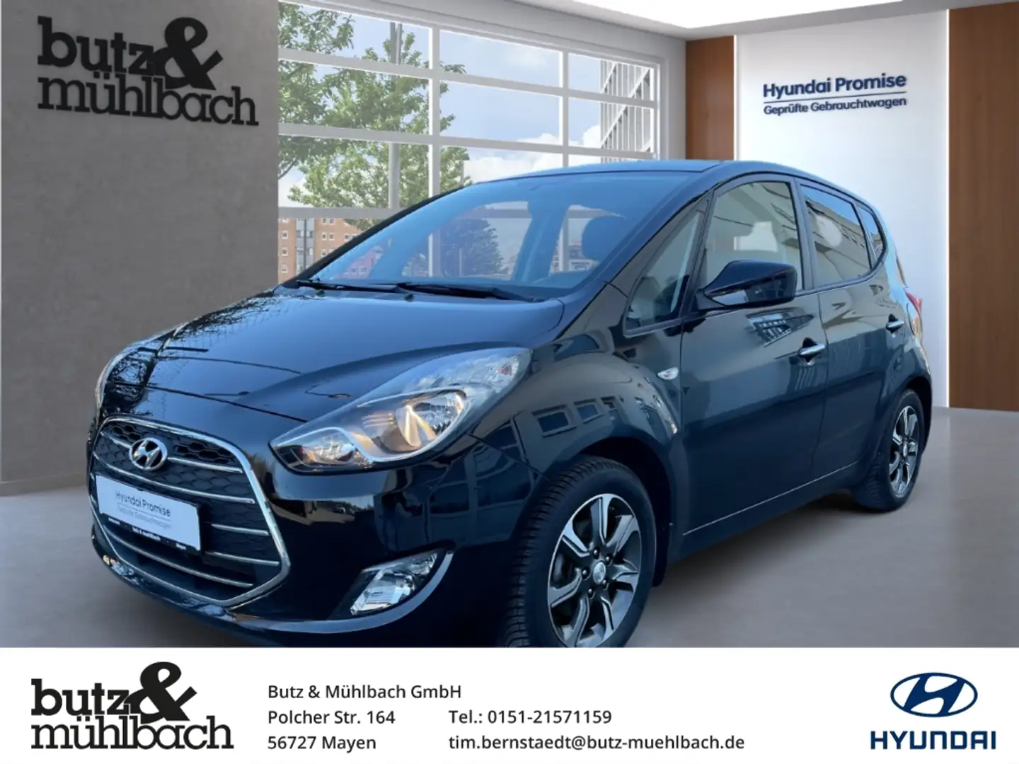 Hyundai iX20 blue Space 1.6 125PS *AHK -MAYEN Negro - 1