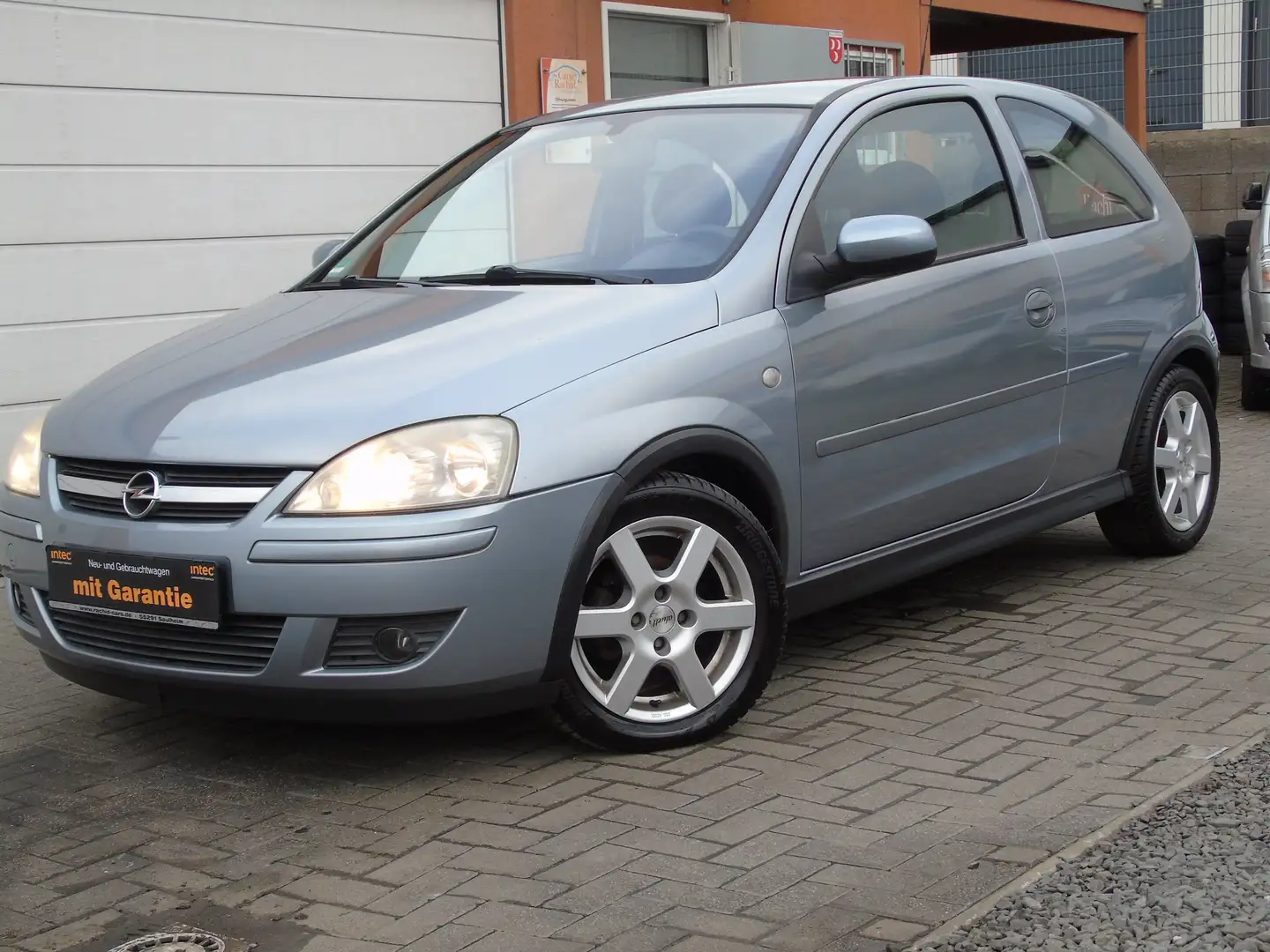 Opel Corsa EDITION*KLIMA*NUR 97 TKM*GARANTIE*HU & INSPEKTION Plateado - 1