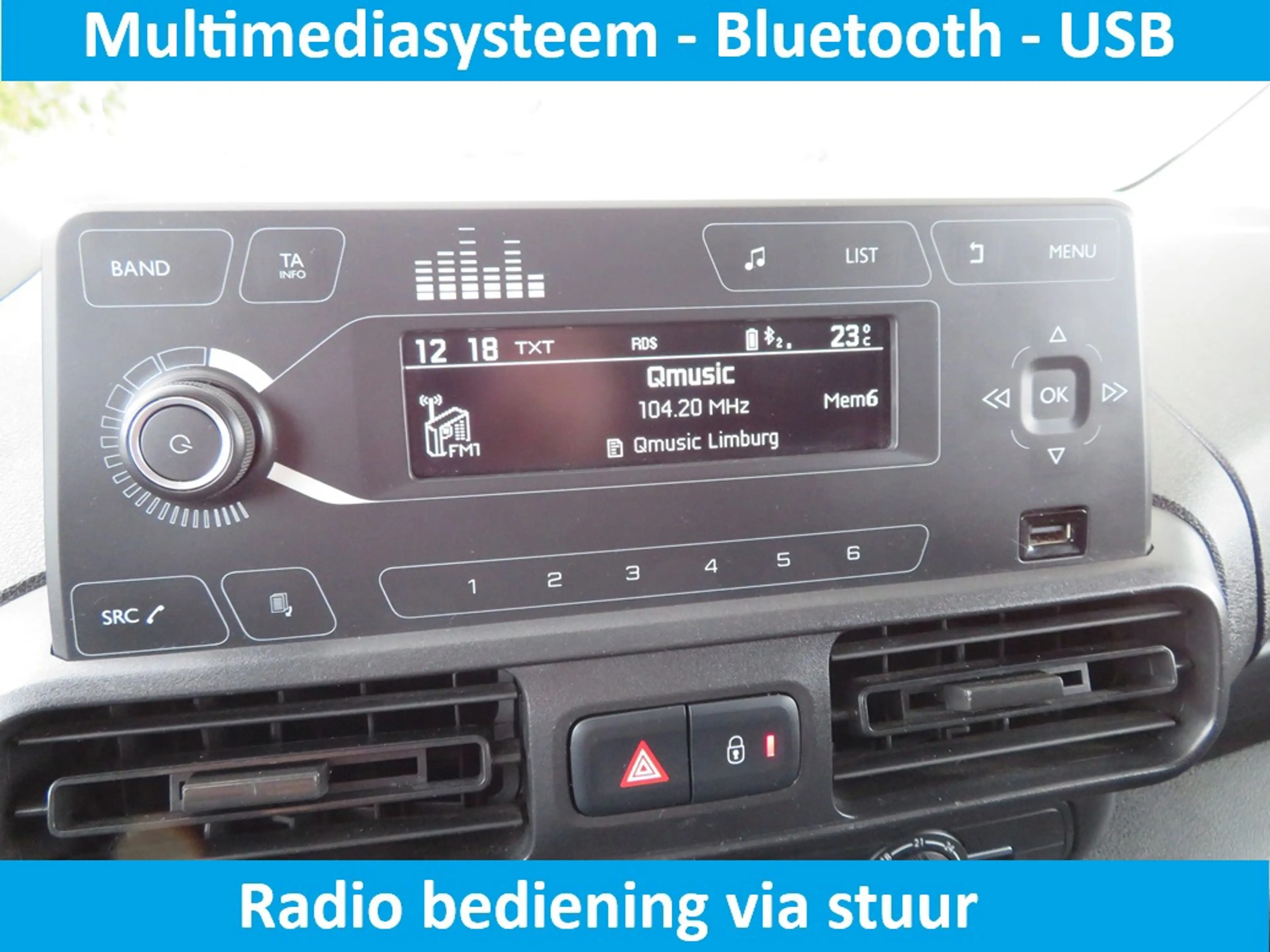 Peugeot Partner 1.5 BlueHDI Pro 3 PERSOONS-AIRCO-EURO 6-TREKHAAK-1 — photo 15