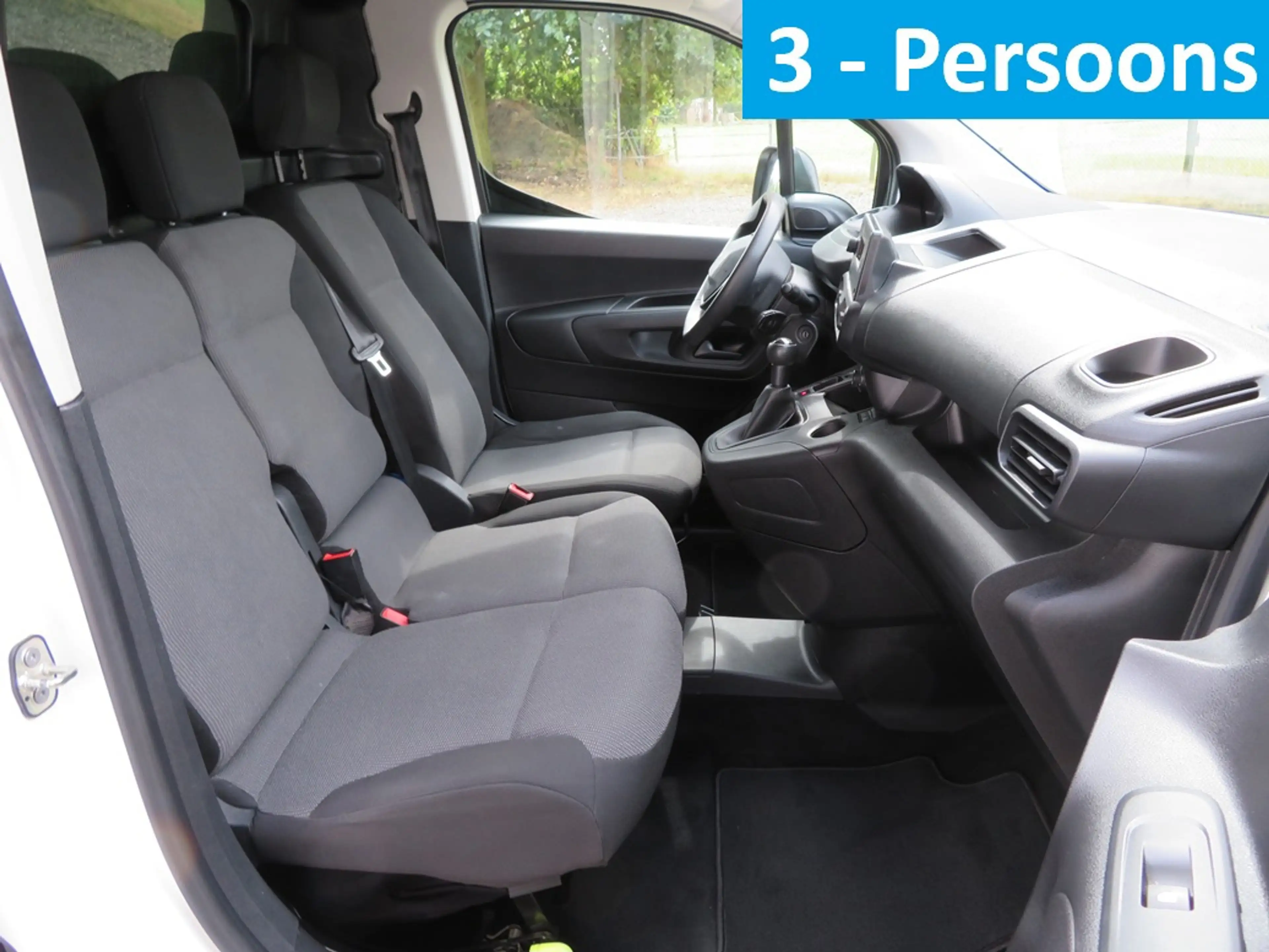Peugeot Partner 1.5 BlueHDI Pro 3 PERSOONS-AIRCO-EURO 6-TREKHAAK-1 — photo 5