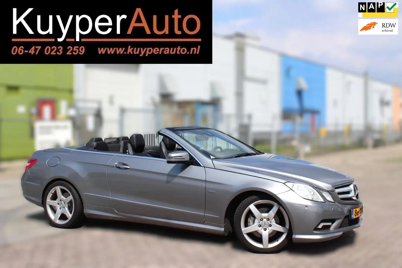 Mercedes-Benz E 200 Cabrio CGI Elegance automaat AMG pakket Grijs - 1