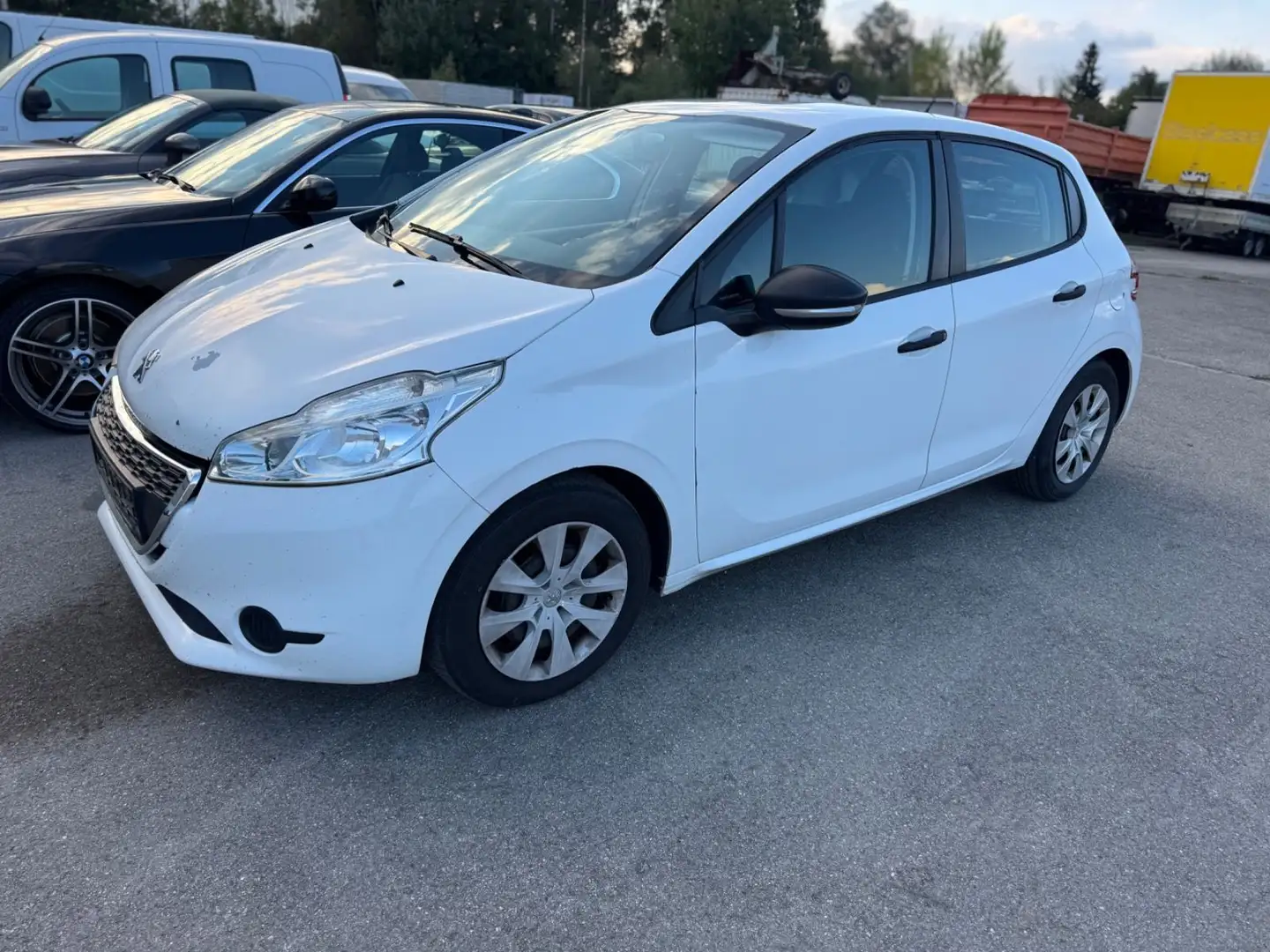 Peugeot 208 LKW Zulassung Klima Blanc - 2