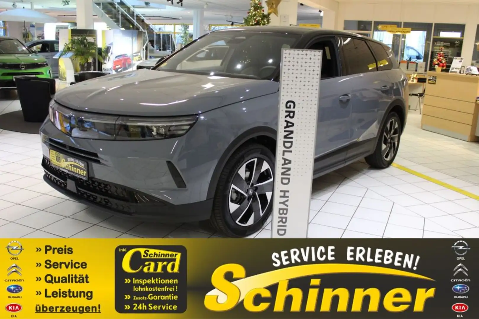 Opel Grandland 1.2 DI Hybrid 48 V Automatik GS Grau - 1