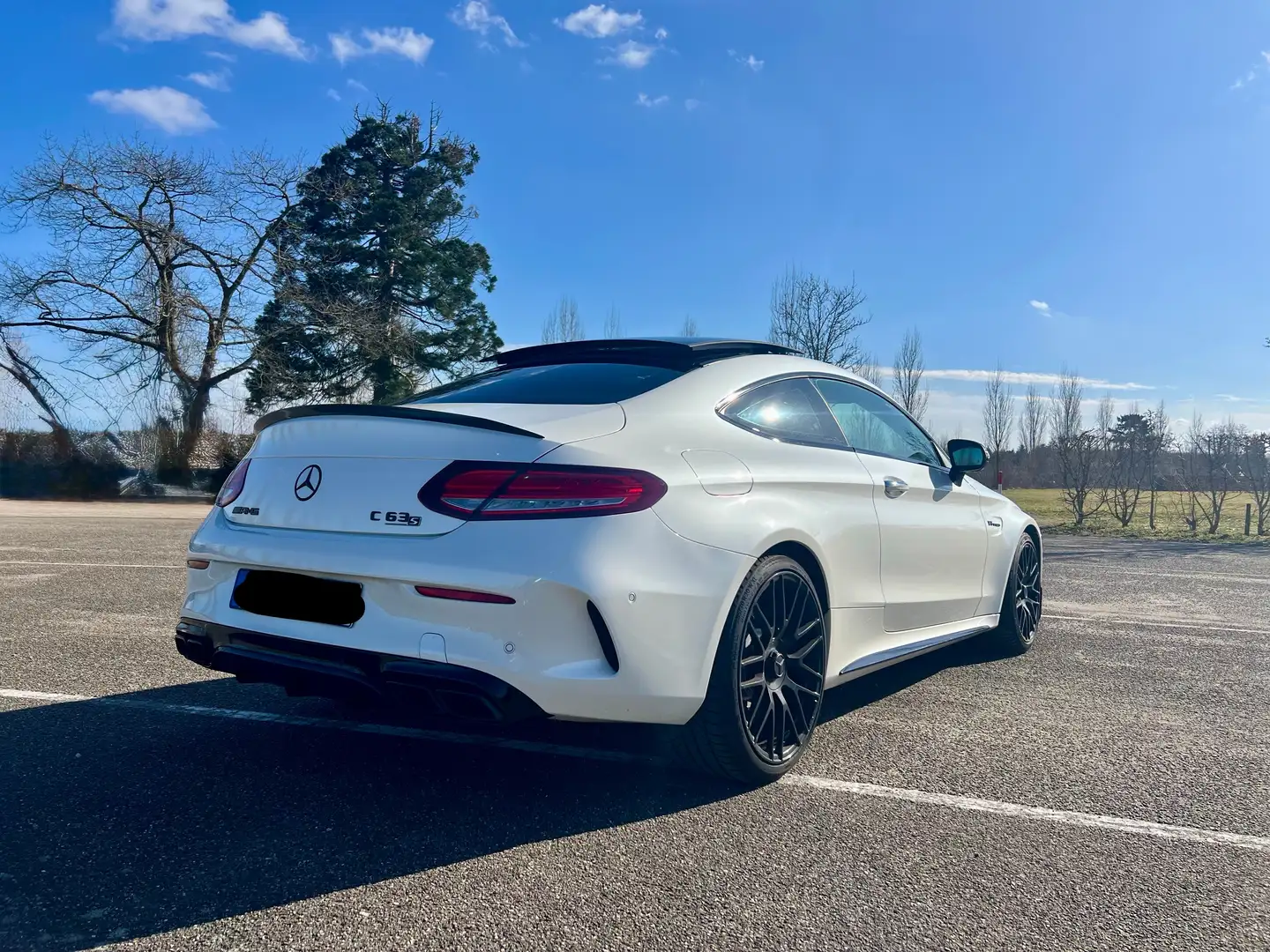 Mercedes-Benz C 63 AMG AMG C 63 Coupe S AMG Speedshift 7G-MCT Weiß - 1