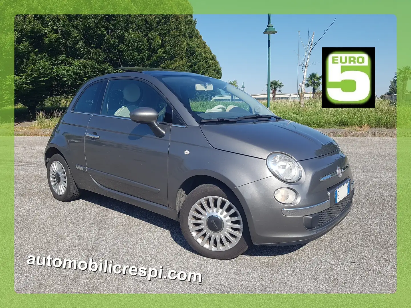 Fiat 500 LOUNGE + TETTO APRIBILE Grigio - 1