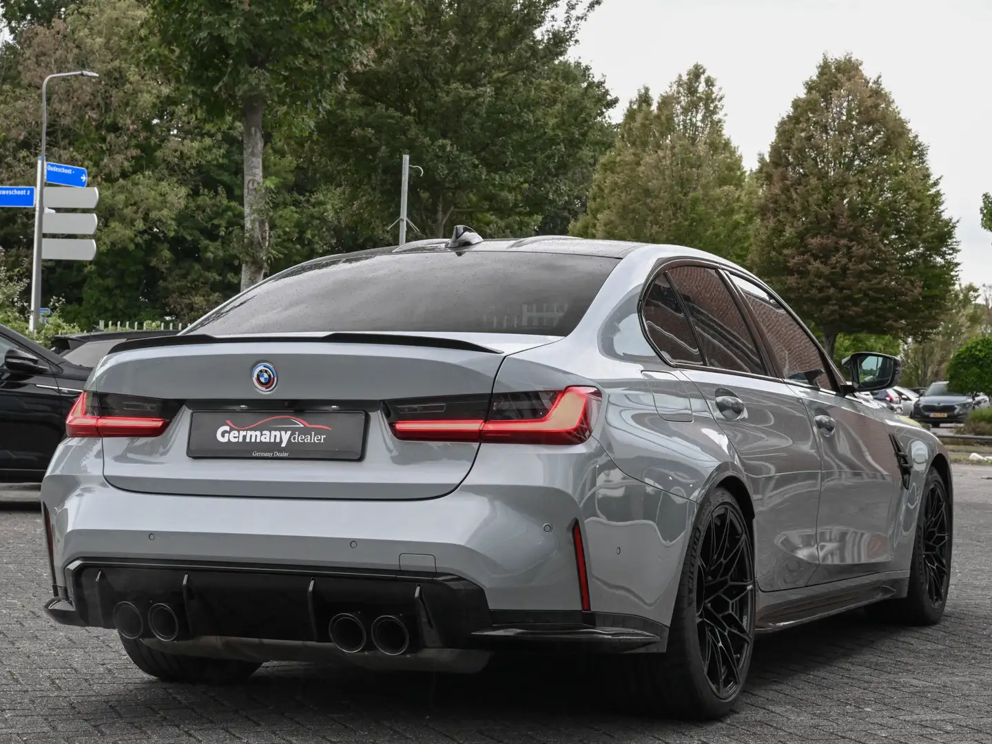 BMW M3 Competition 510pk Schaalzetels+Memo Carbon H&K-Sou Grau - 2