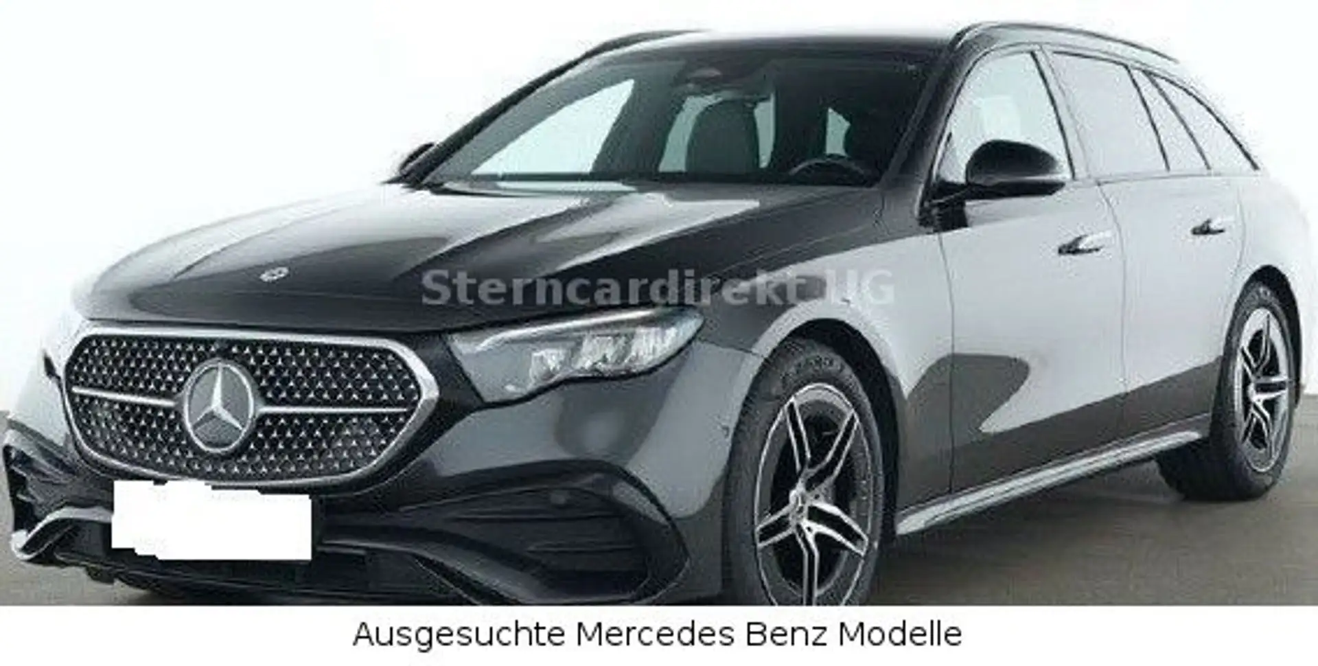 Mercedes-Benz E 200 4MATIC T AMG NIGHT AHK DISTRO KAMERA Grau - 1