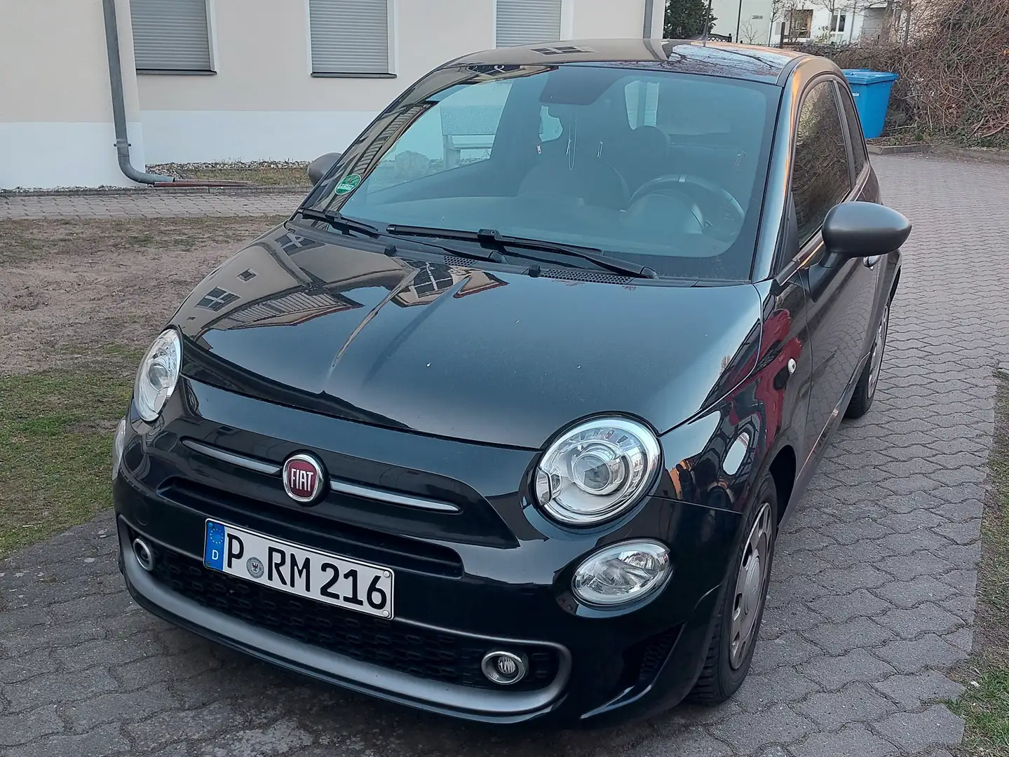 Fiat 500 500 0.9 8V TwinAir Turbo Start mit neuem TÜV Schwarz - 2
