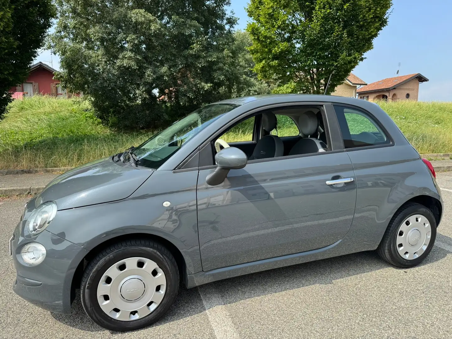 Fiat 500 500 1.2 Lounge 69cv Grigio - 1