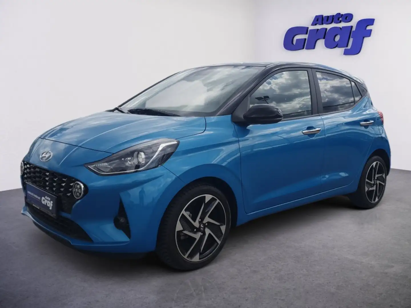 Hyundai i10 1,2 Level 4 Aut. Schwarz - 1