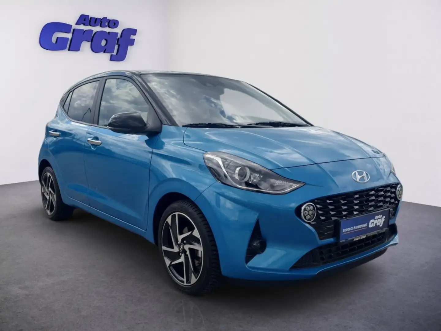 Hyundai i10 1,2 Level 4 Aut. Schwarz - 2