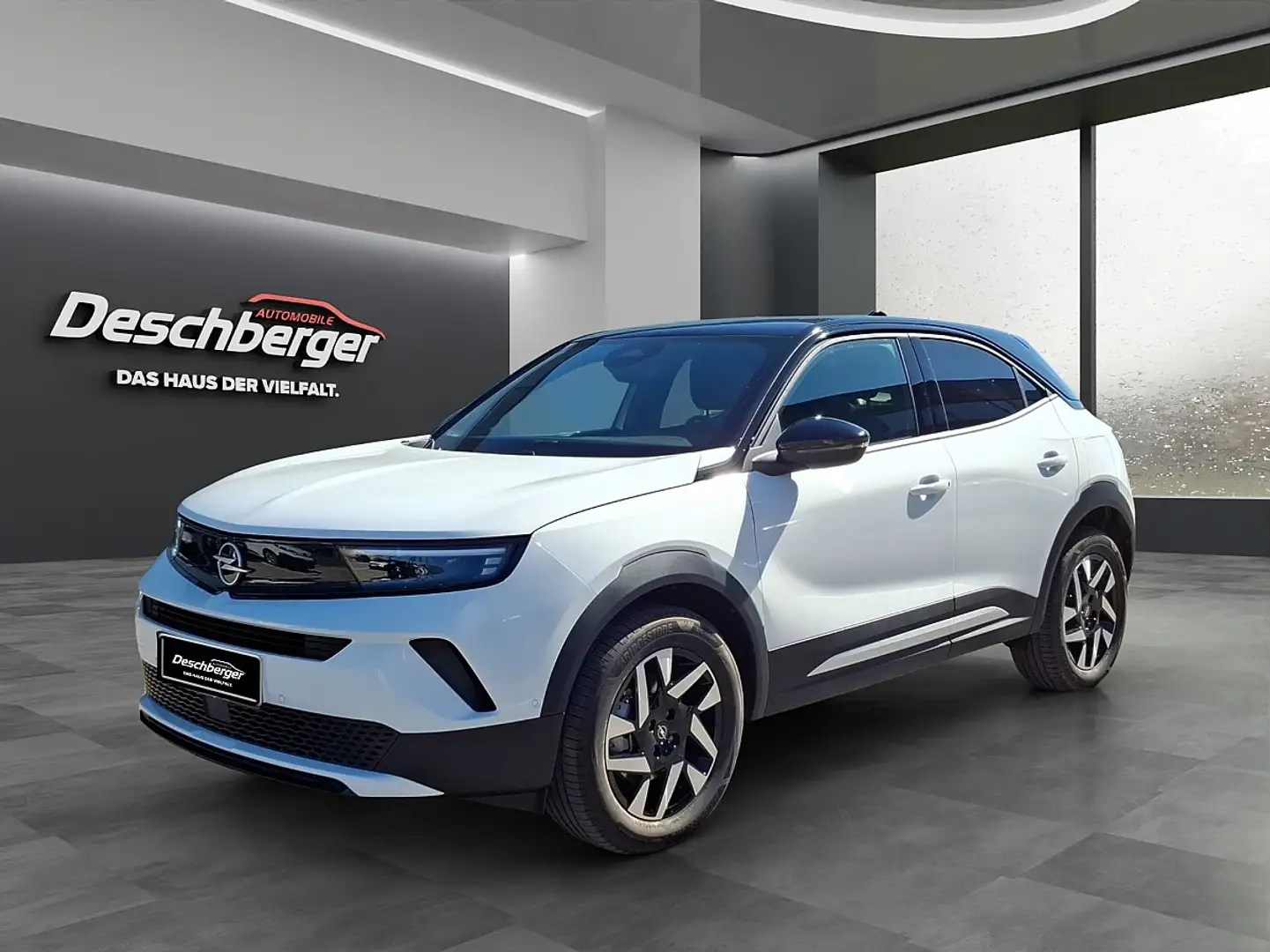 Opel Mokka 1,2 Direct Injection Turbo mHEV Aut. Edition Weiß - 1