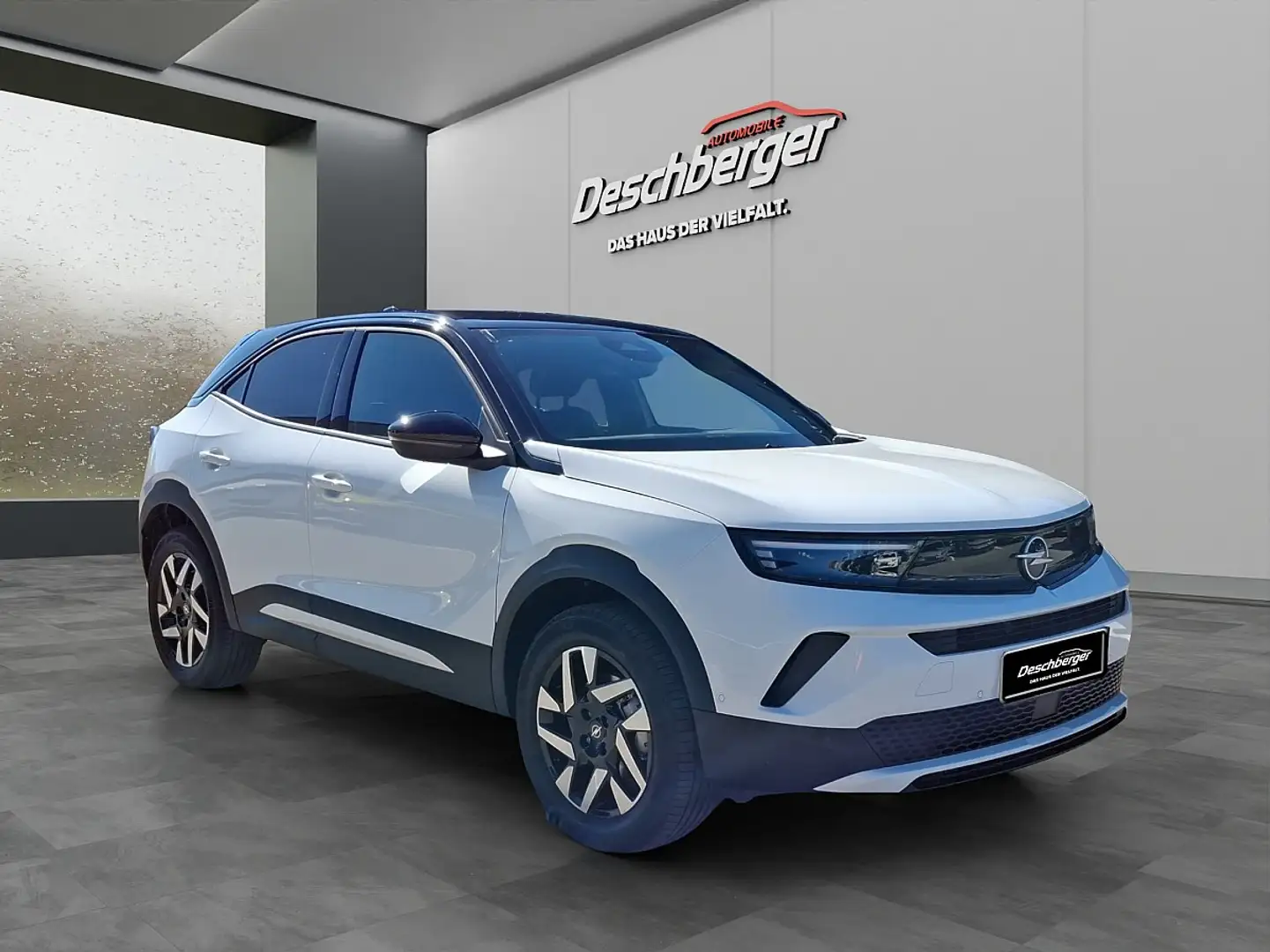 Opel Mokka 1,2 Direct Injection Turbo mHEV Aut. Edition Weiß - 2