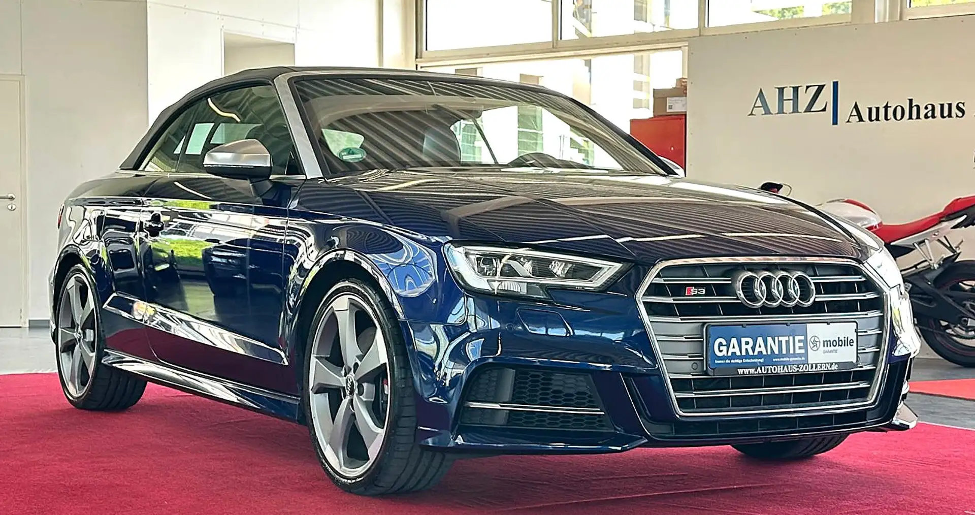 Audi S3 quattro Cabriolet  LEDER LED B&O Virtual Cock. Blau - 1