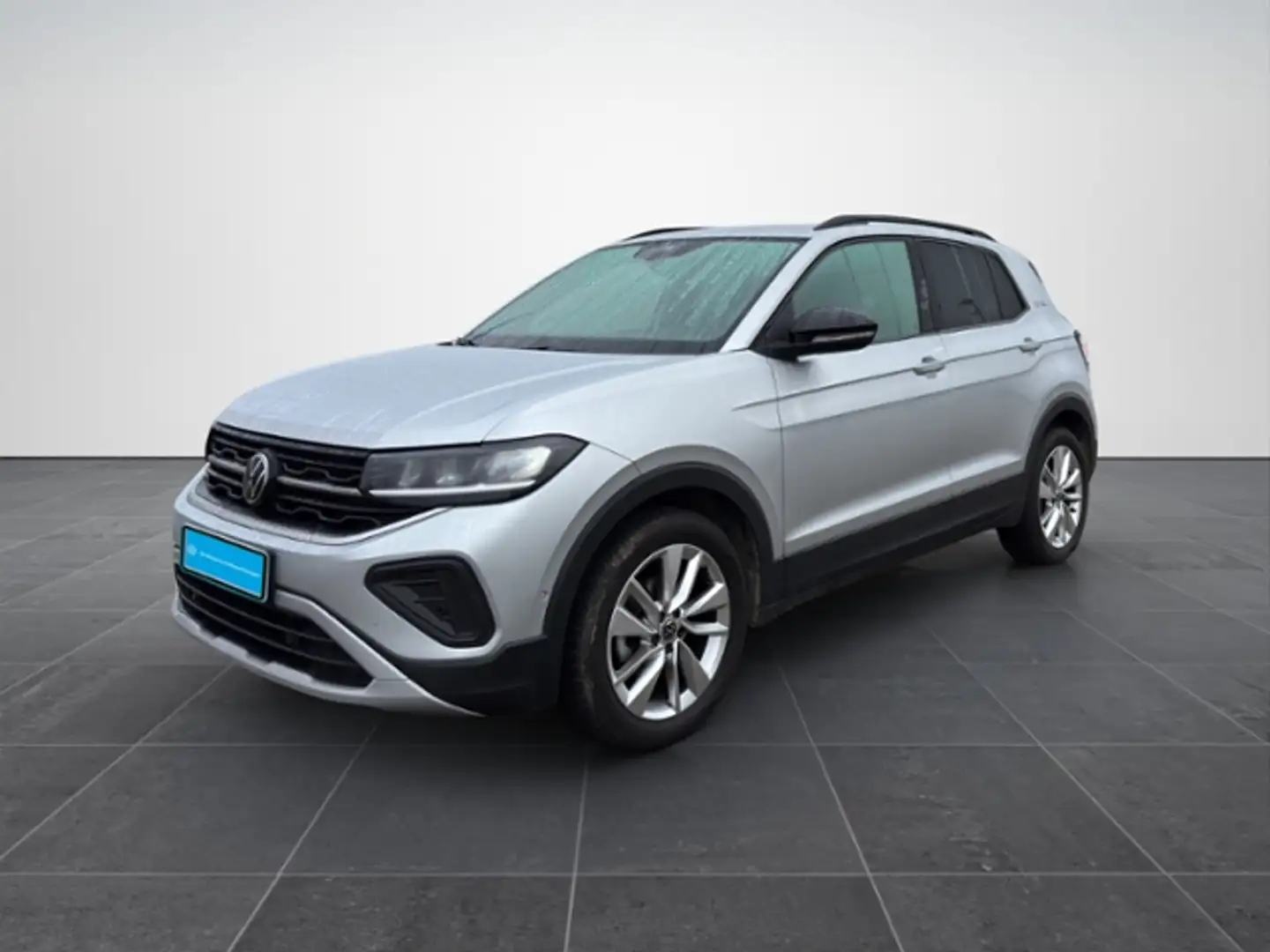 Volkswagen T-Cross 1.0 TSI GOAL LED/AHK/Navi/ACC Silber - 2