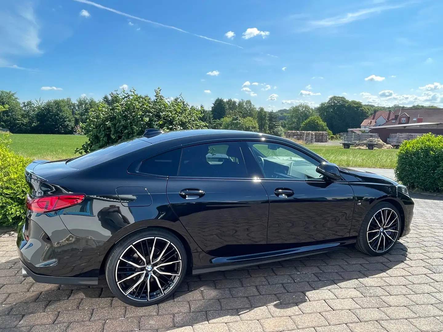 BMW 220 d xDrive Gran Coupé M Sport AHK Teilleder Negro - 2