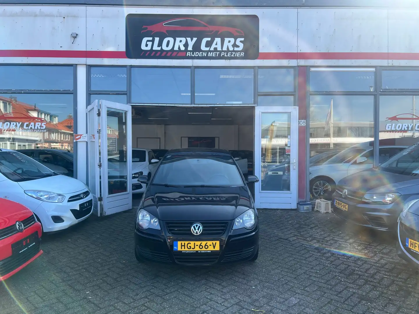 Volkswagen Polo 1.2 Trendline AIRCO-CAMERA-ANDROID-BLAK ADITION Negro - 1
