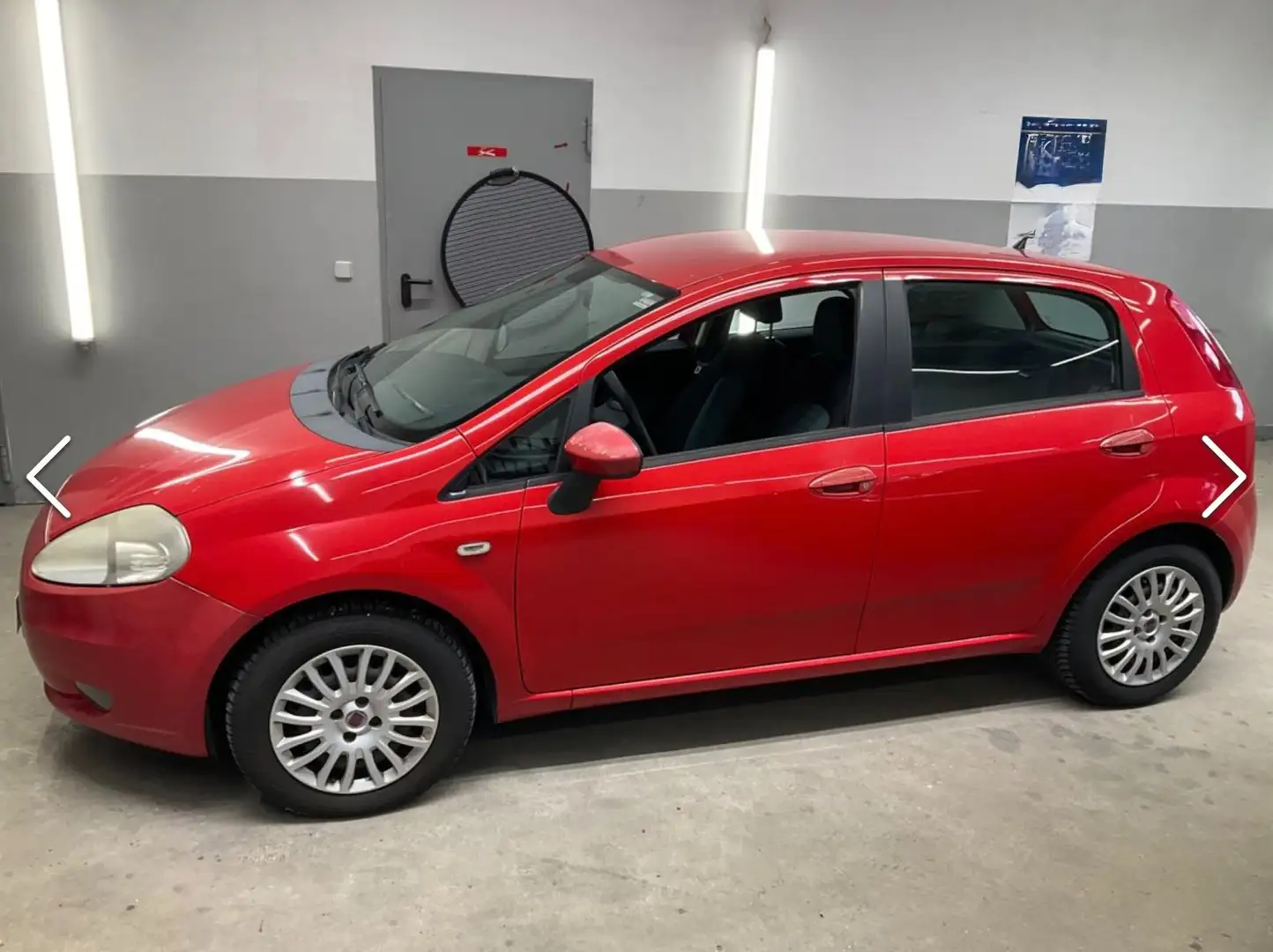 Fiat Punto Punto 5p 1.4 16v Dynamic Roşu - 1