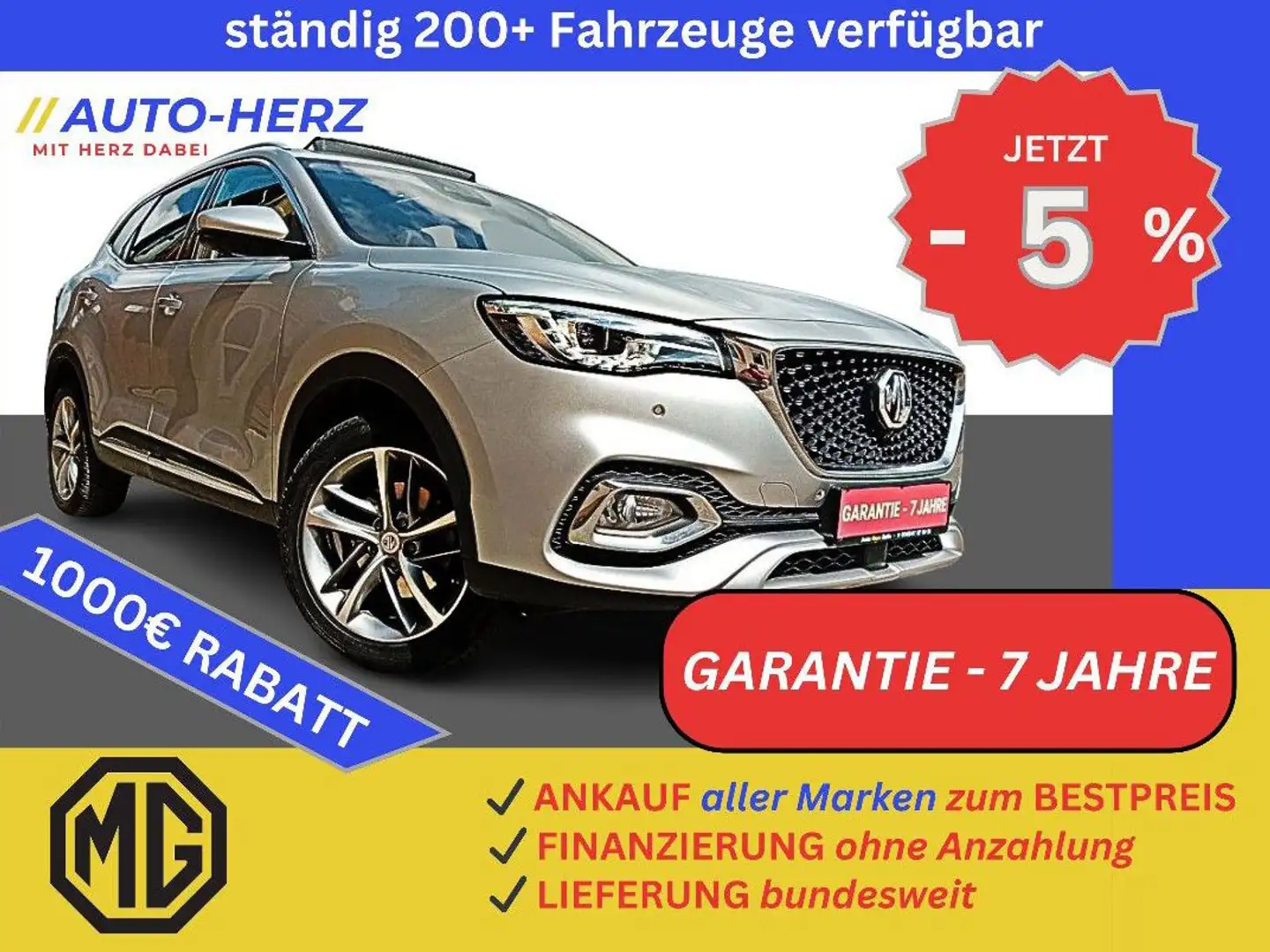 MG EHS PHEV Luxury 360°Kam+Leder+LED+Panorama+Sitzh Plateado - 1