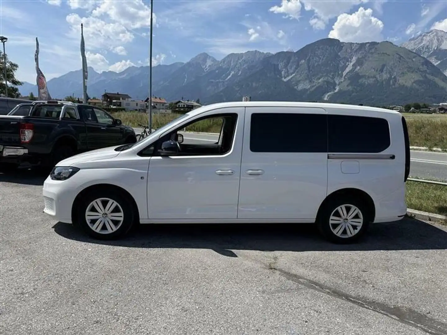 Volkswagen Caddy Maxi 2,0 TDI Life Weiß - 2