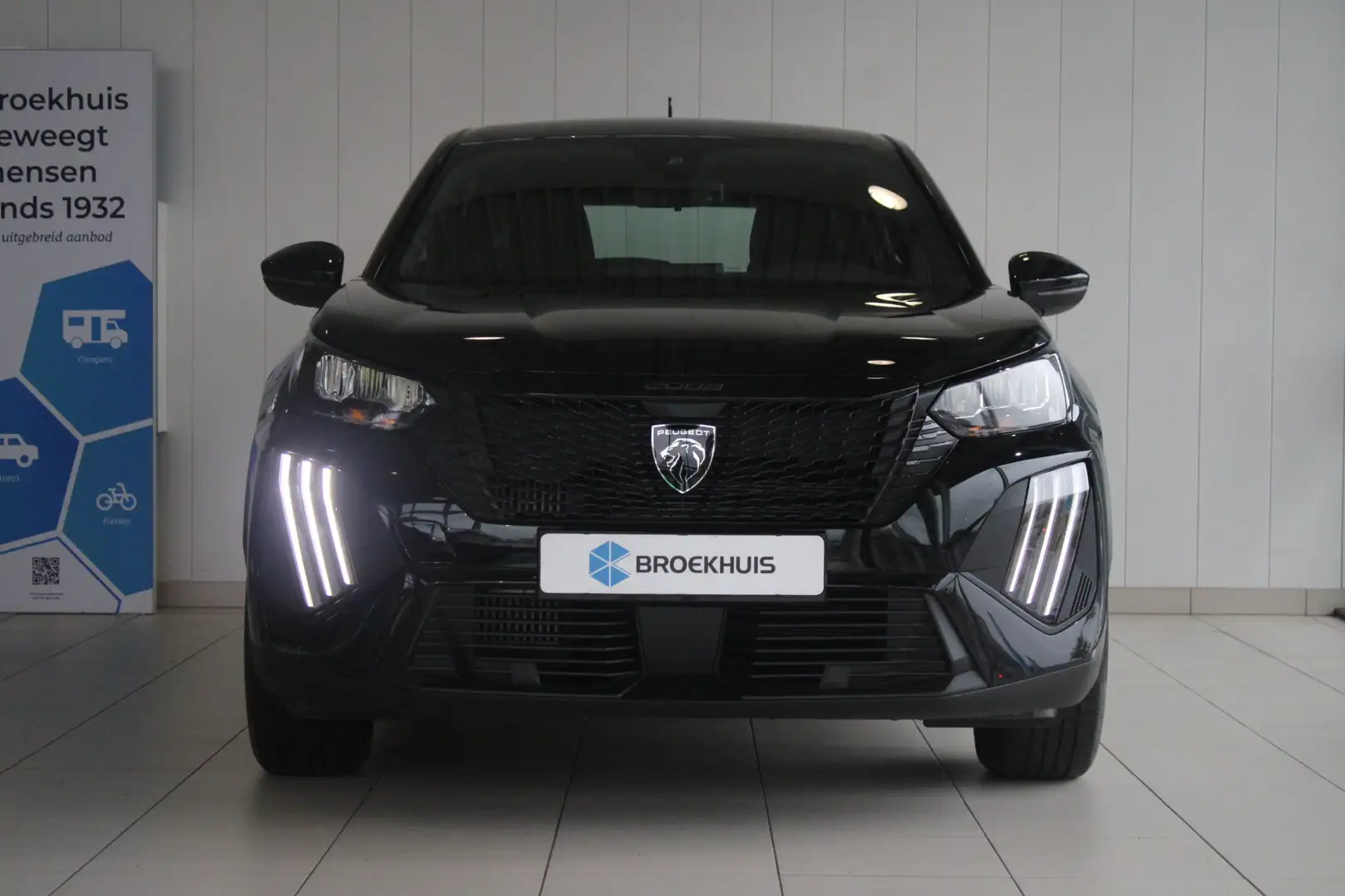 Peugeot 2008 1.2 Hybrid 136-PK Style | CLIMATE CONTROL | DRAADL Zwart - 2