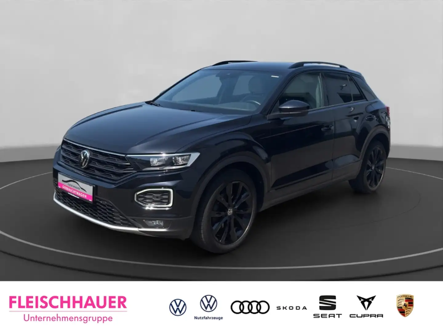 Volkswagen T-Roc Sport 1.5 l TSI DSG+KLIMAAUT+SHZ+DAB Negro - 1