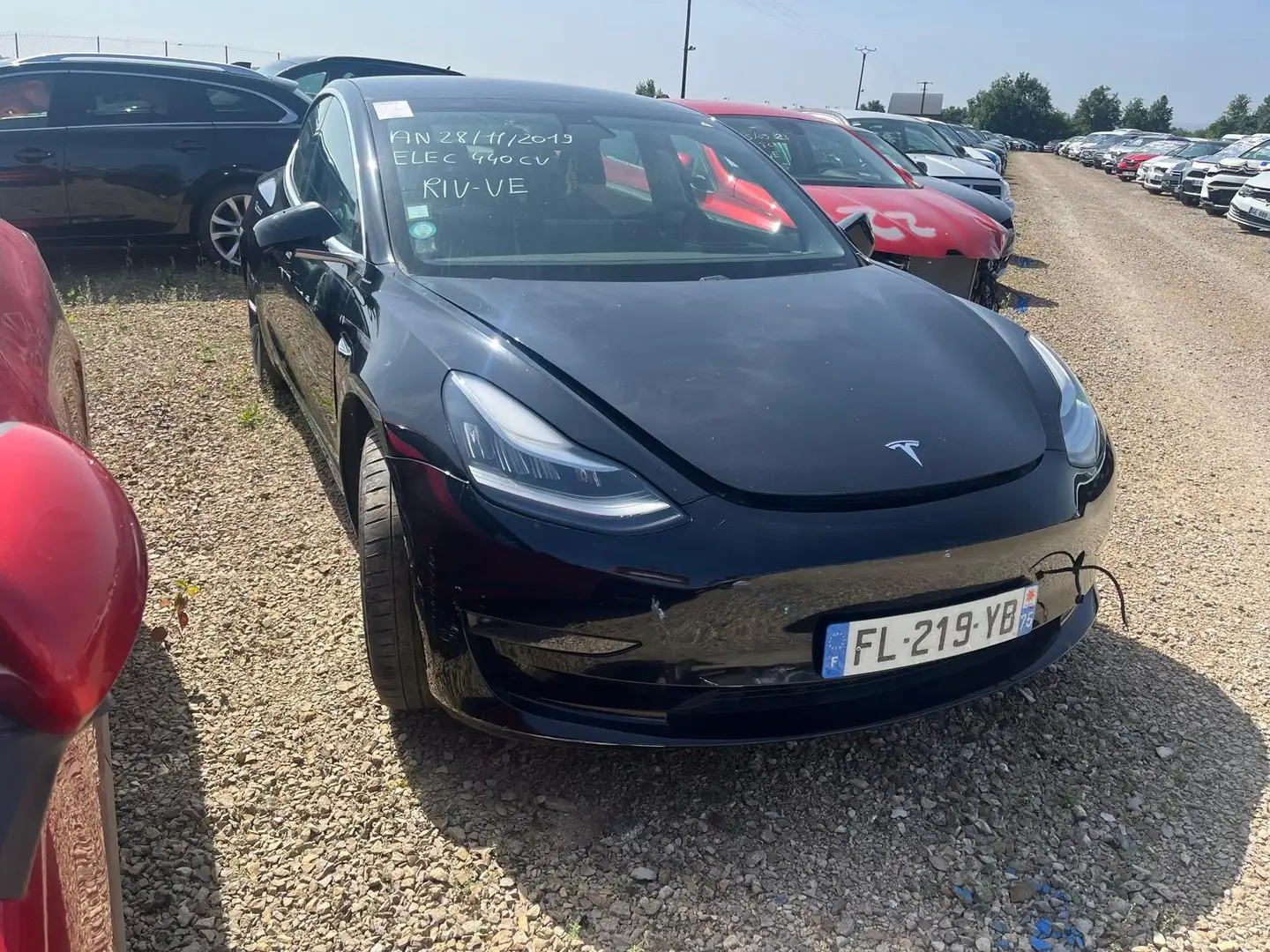 Tesla Model 3 Model 3 Pup Upgra Performance AWD / FL219 Noir - 1