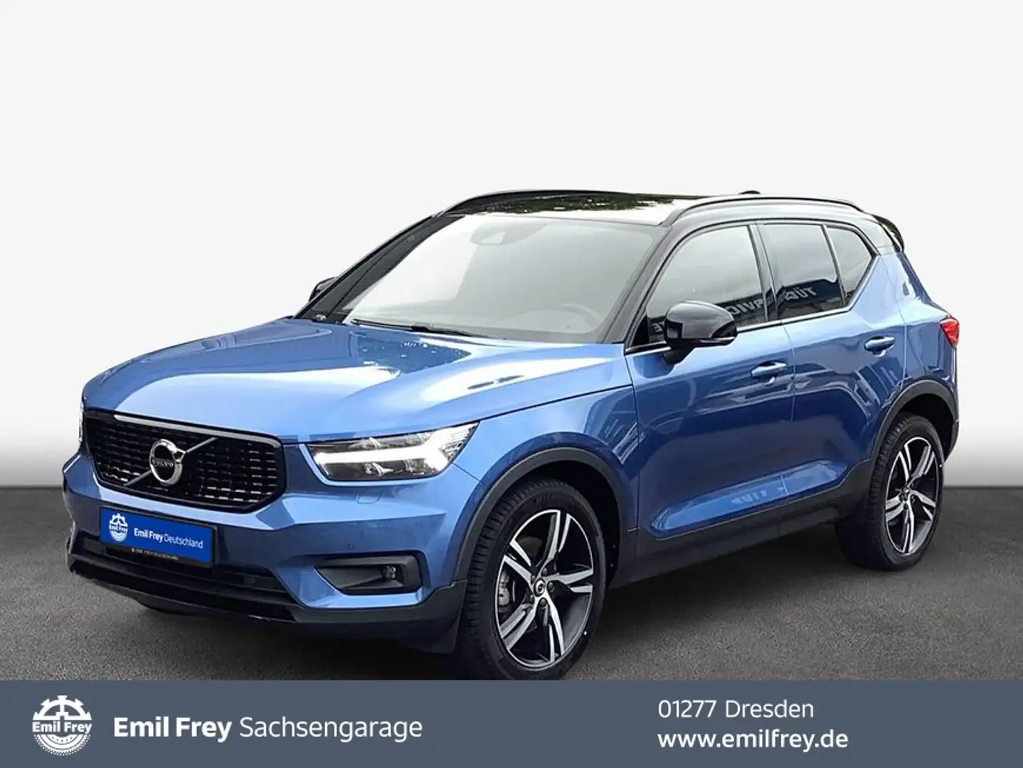 Volvo XC40 XC40 B4 B Geartronic RDesign RFC*AHK*Pilot Assist Bleu - 1