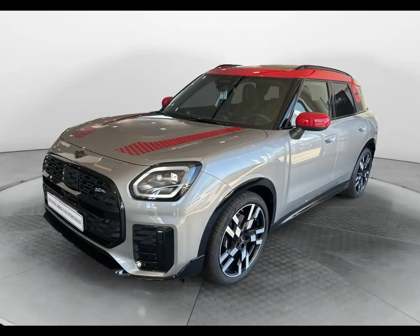 MINI One Countryman Countryman 1.5 48V C JCW auto Srebrny - 1