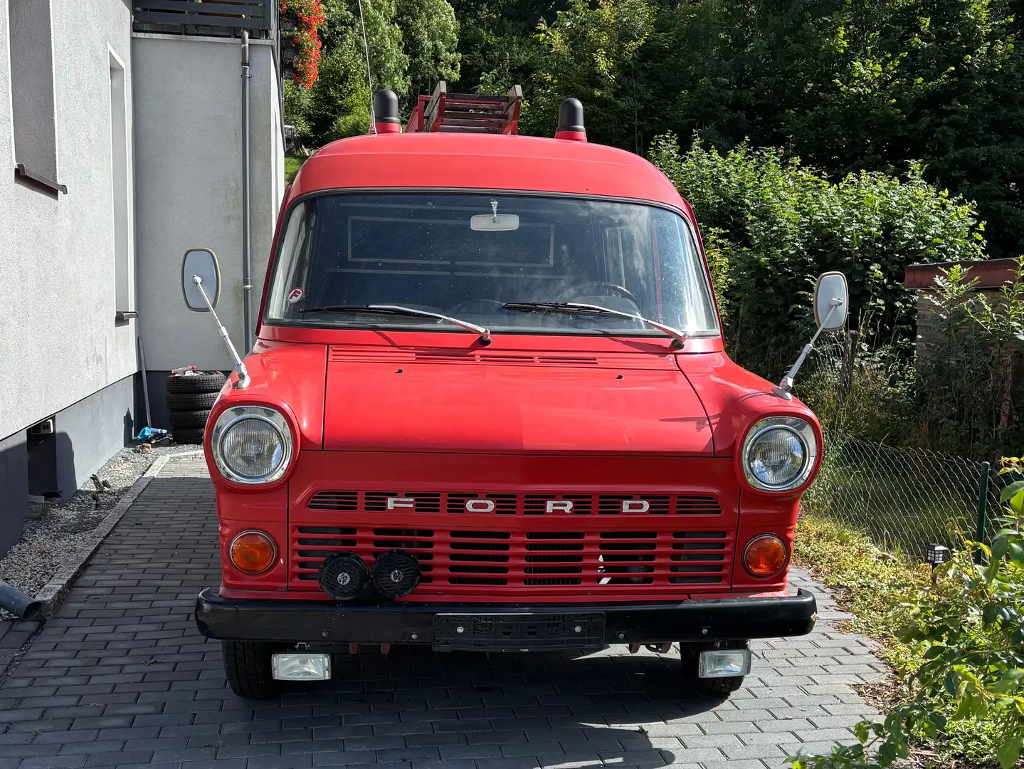 Ford Transit Feuerwehr MK1 Roşu - 1